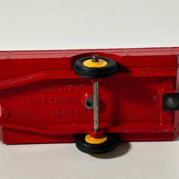 Vintage 50s 60s Meccano Dinky Toys Halesowen Farm Trailer #320 Made in England - Picture 8 of 10